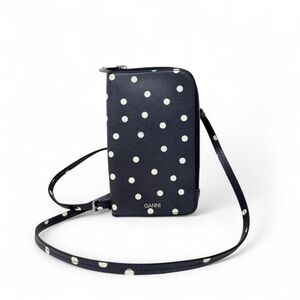 Ganni phone crossbody bag